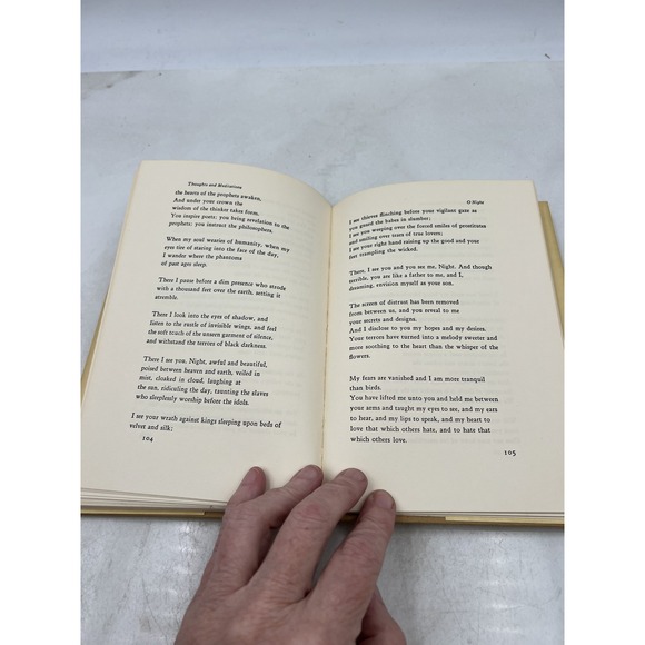 Vintage Thoughts and Meditations Kahlil Gibran Hardcover 1969 Anthony R Ferris B - Picture 11 of 15